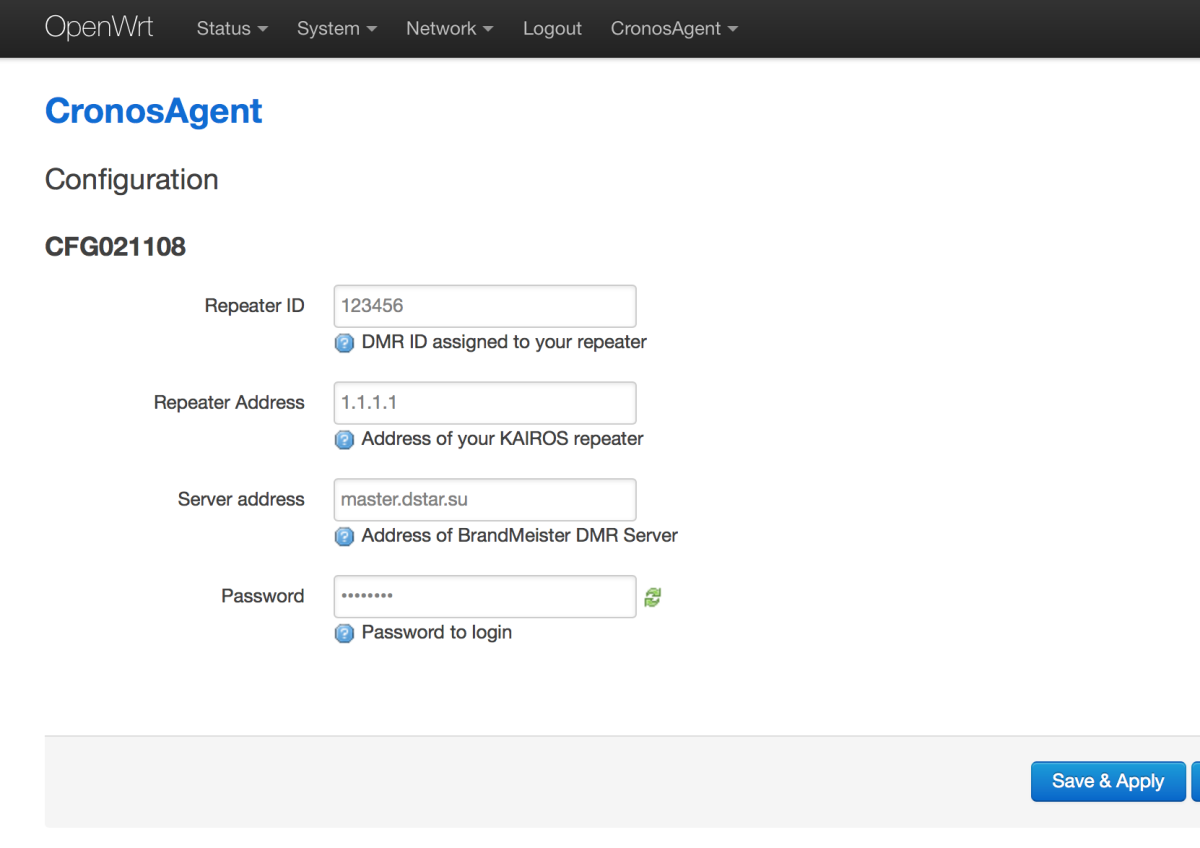 RadioActivity Repeaters BrandMeister